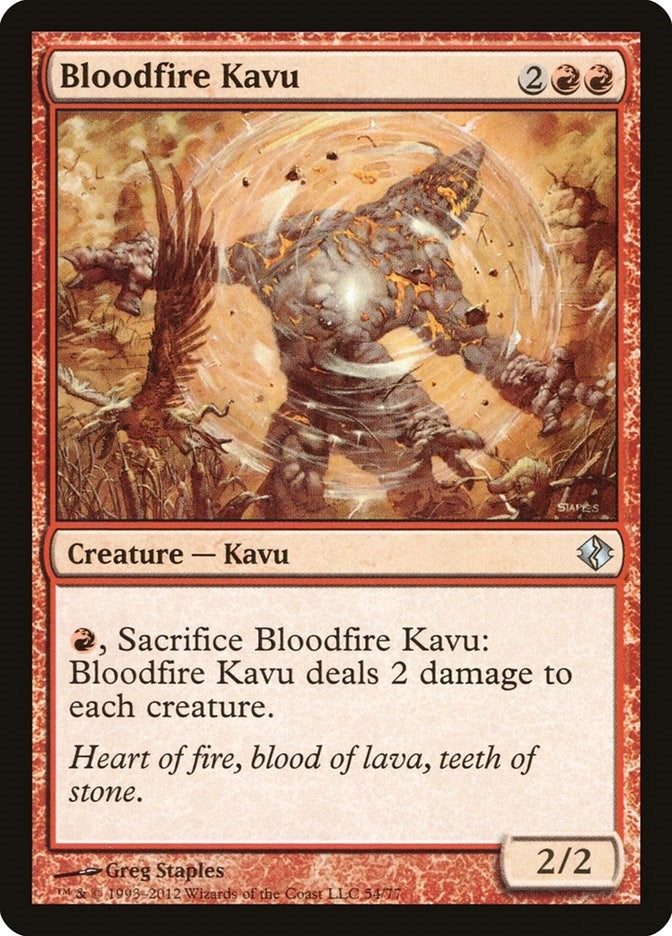 Bloodfire Kavu (54) [DDI]
