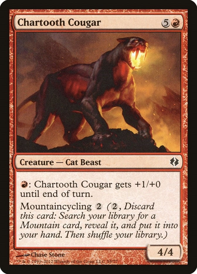 Chartooth Cougar (59) [DDI]