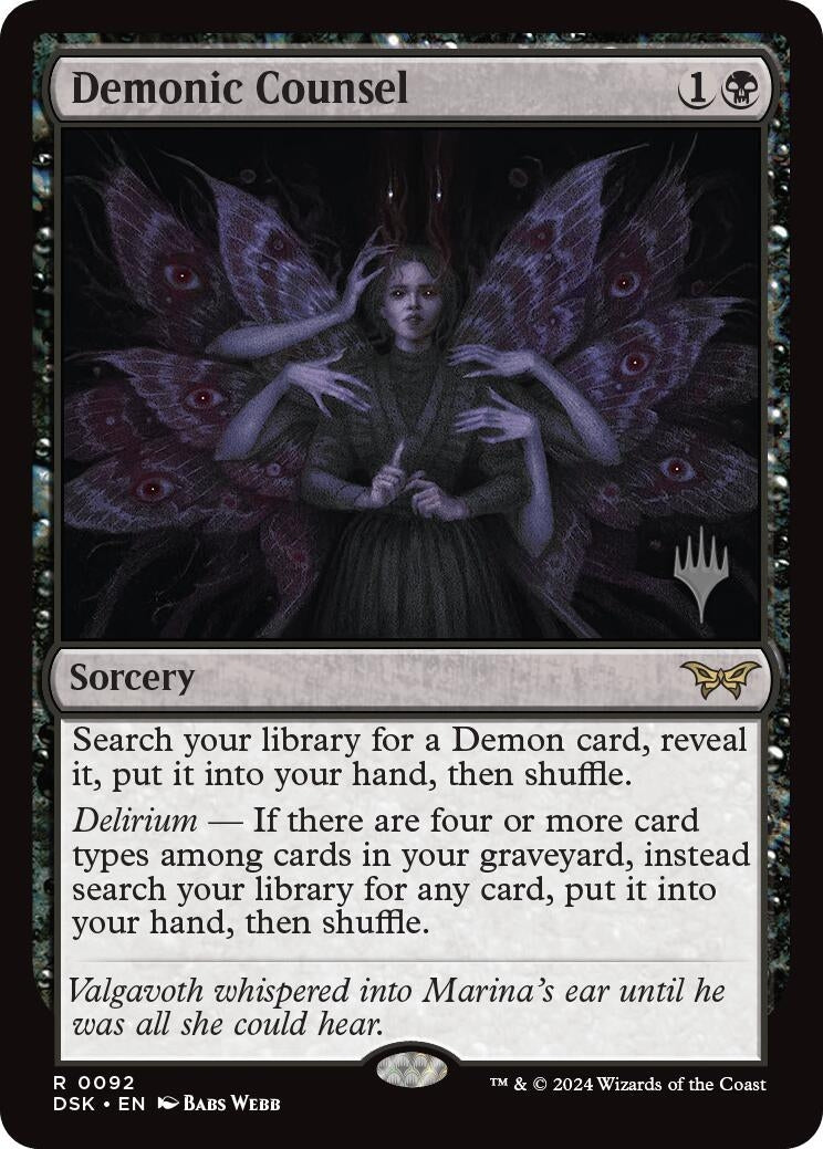 Image for Demonic Counsel