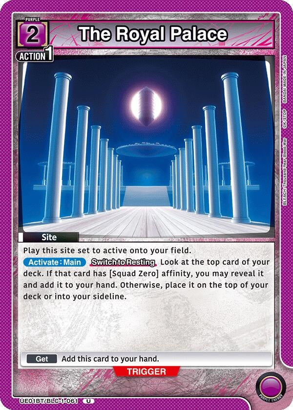The Royal Palace (UE01BT/BLC-1-061) [UE01BT]