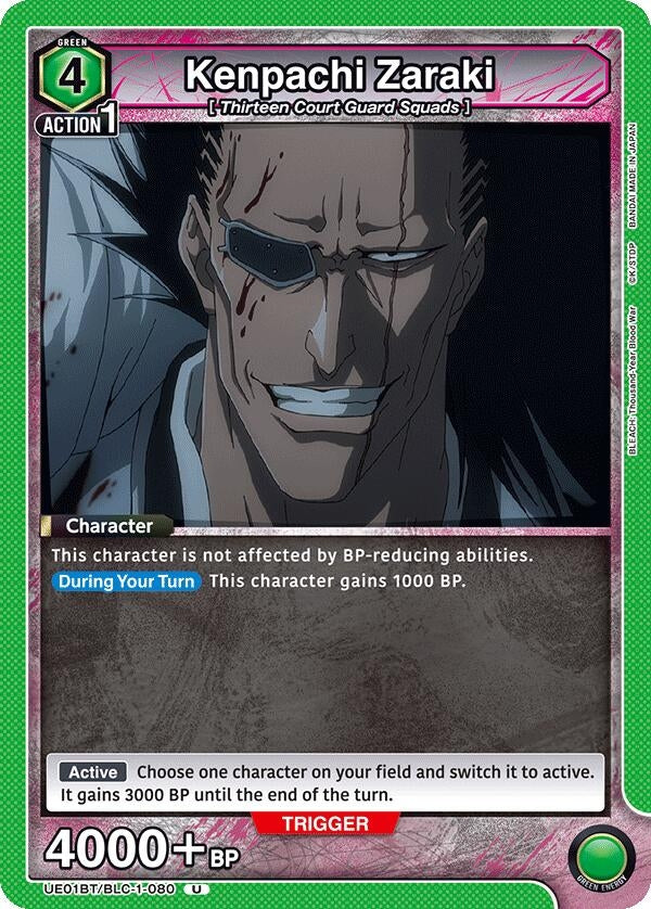 Kenpachi Zaraki 080 (UE01BT/BLC-1-080) [UE01BT]