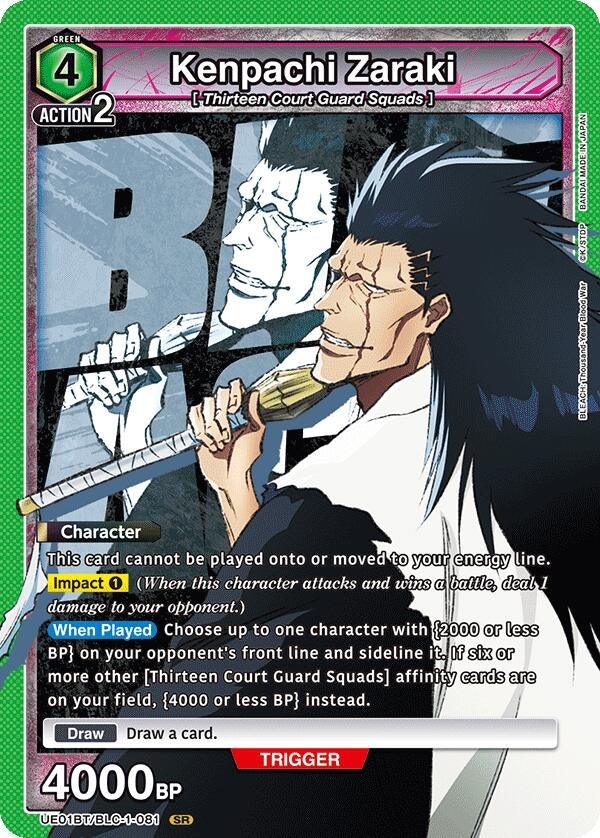 Kenpachi Zaraki 081 (UE01BT/BLC-1-081) [UE01BT]