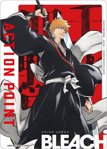 Action Point Card AP01 Ichigo Kurosaki (UE01BT/BLC-1-AP01) [UE01BT]