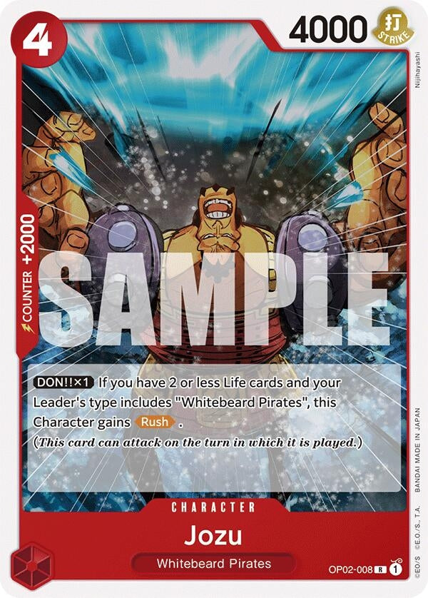 Image for Jozu [Starter Deck 15: RED Edward.Newgate]