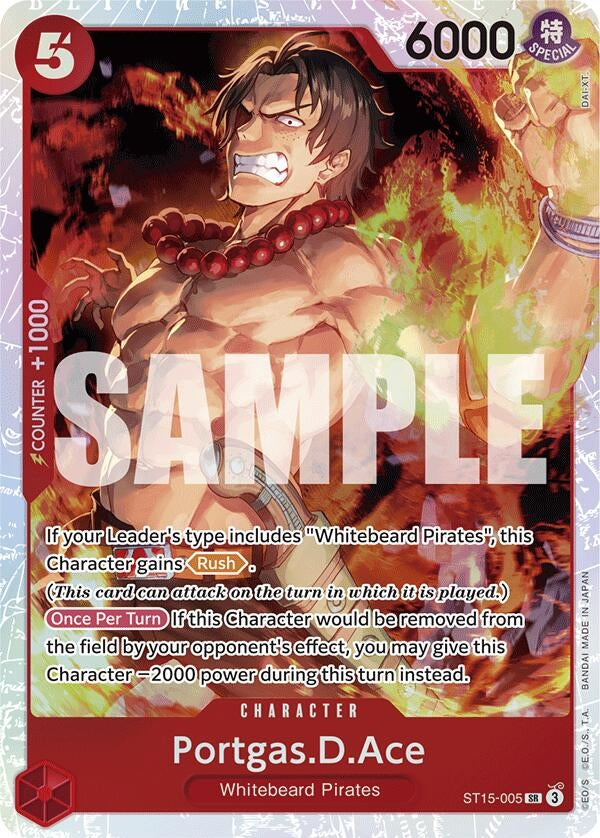 Image for Portgas.D.Ace [Starter Deck 15: RED Edward.Newgate]
