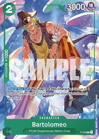 Image for Bartolomeo [Starter Deck 16: GREEN Uta]