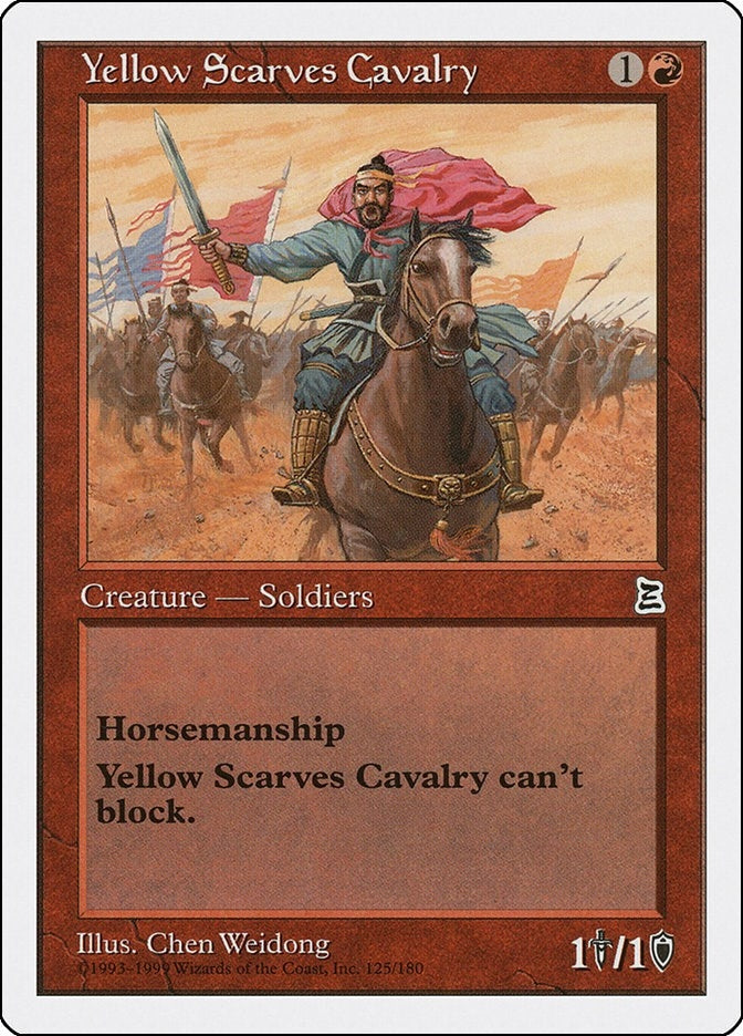 Yellow Scarves Cavalry (125) [PTK]