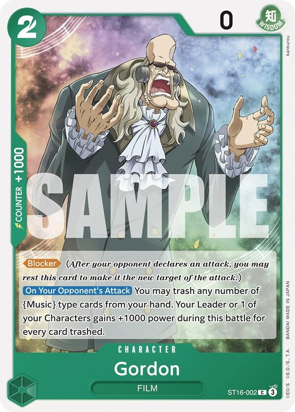 Image for Gordon [Starter Deck 16: GREEN Uta]