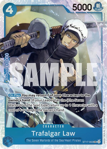 Image for Trafalgar Law (ST17-002) [Starter Deck 17: BLUE Donquixote Doflamingo]