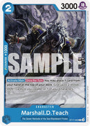 Image for Marshall.D.Teach [Starter Deck 17: BLUE Donquixote Doflamingo]