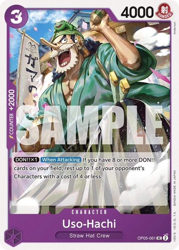 Image for Uso-Hachi (OP05-061) [Starter Deck 18: PURPLE Monkey.D.Luffy]