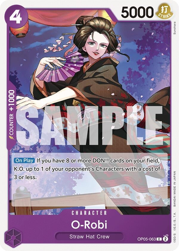 Image for O-Robi [Starter Deck 18: PURPLE Monkey.D.Luffy]