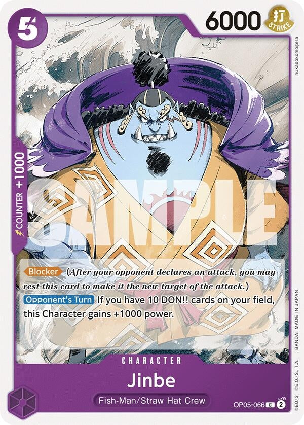 Image for Jinbe [Starter Deck 18: PURPLE Monkey.D.Luffy]