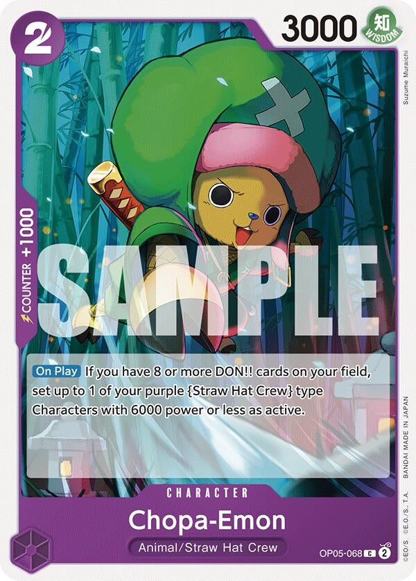 Image for Chopa-Emon [Starter Deck 18: PURPLE Monkey.D.Luffy]