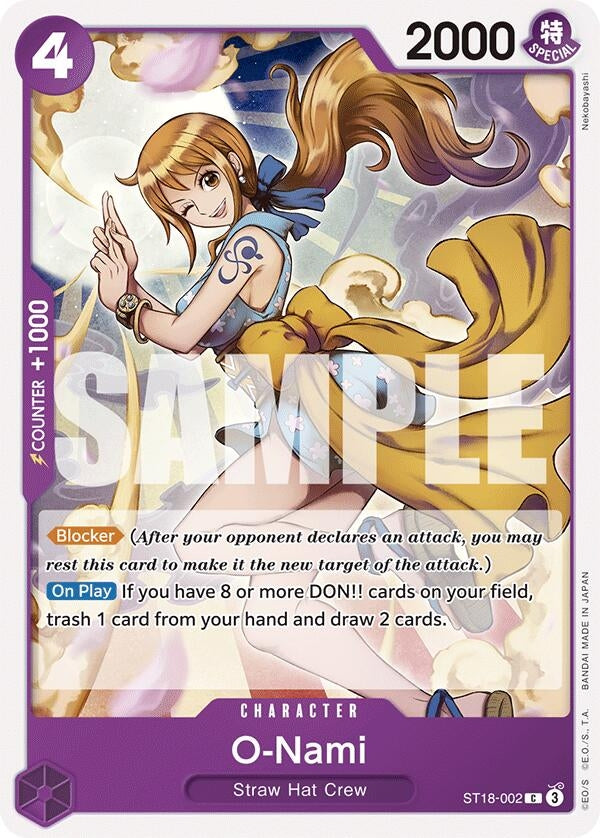 Image for O-Nami [Starter Deck 18: PURPLE Monkey.D.Luffy]