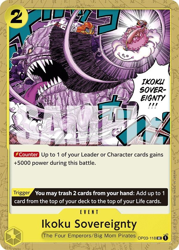 Image for Ikoku Sovereignty [Starter Deck 20: YELLOW Charlotte Katakuri]
