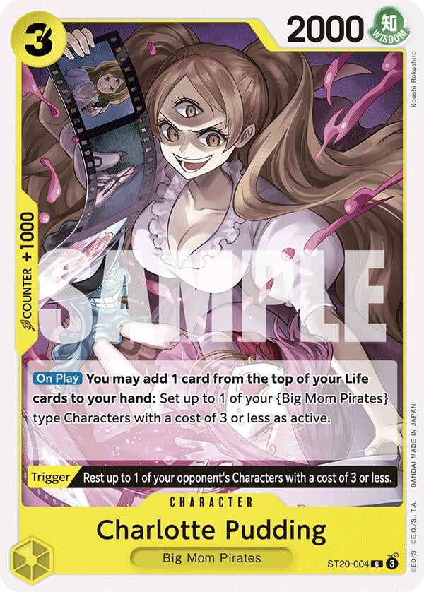 Image for Charlotte Pudding (ST20-004) [Starter Deck 20: YELLOW Charlotte Katakuri]