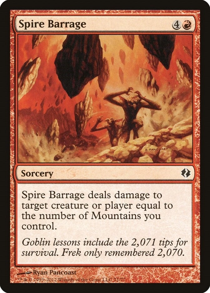 Spire Barrage (71) [DDI]
