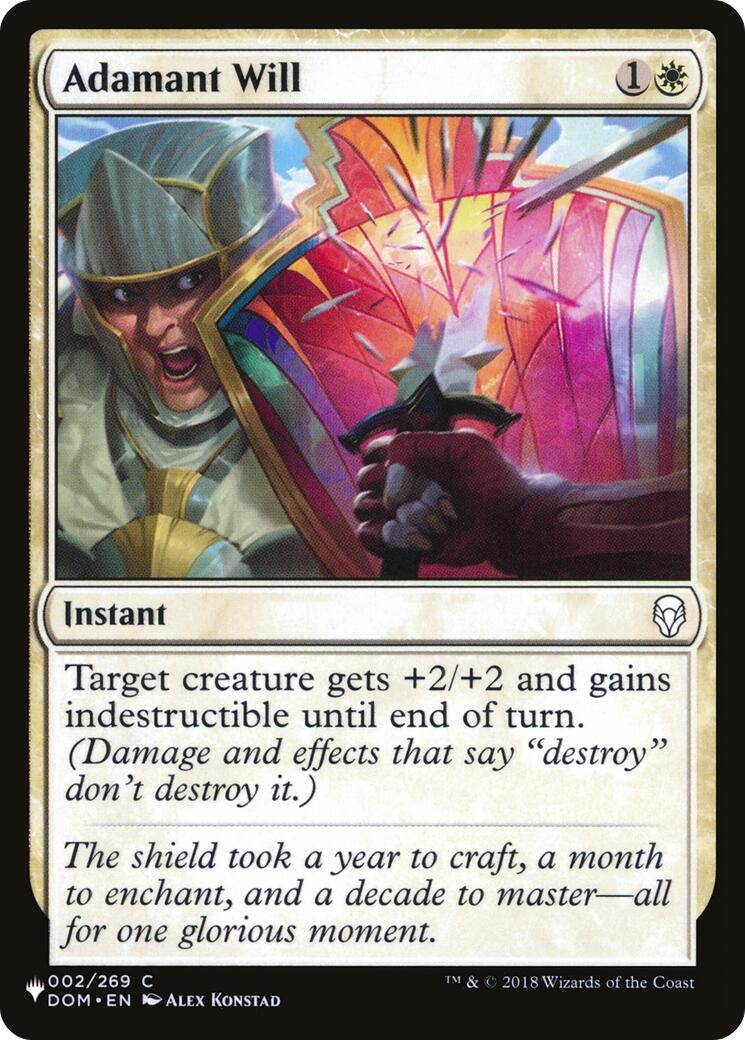 Image for Adamant Will