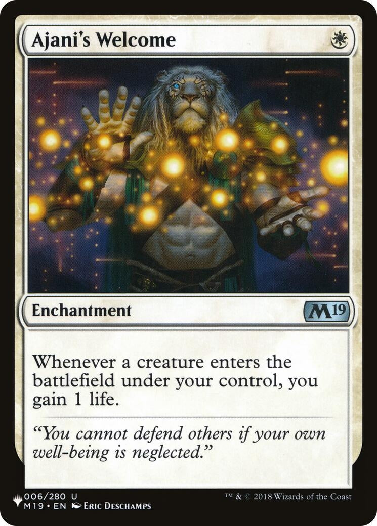 Image for Ajani's Welcome