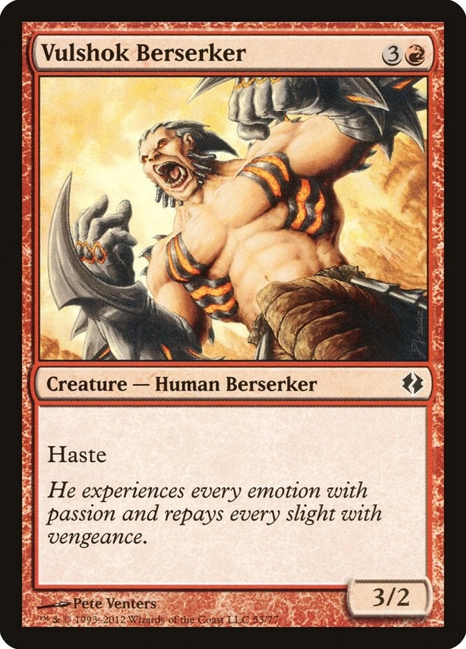Vulshok Berserker (53) [DDI]