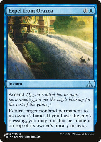 Image for Expel from Orazca