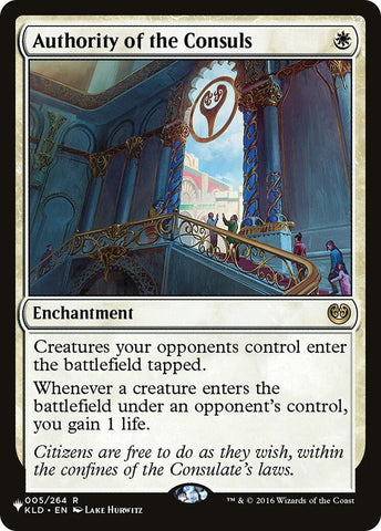 Image for Authority of the Consuls
