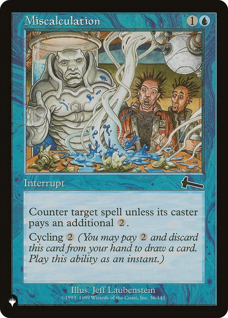 Image for Miscalculation