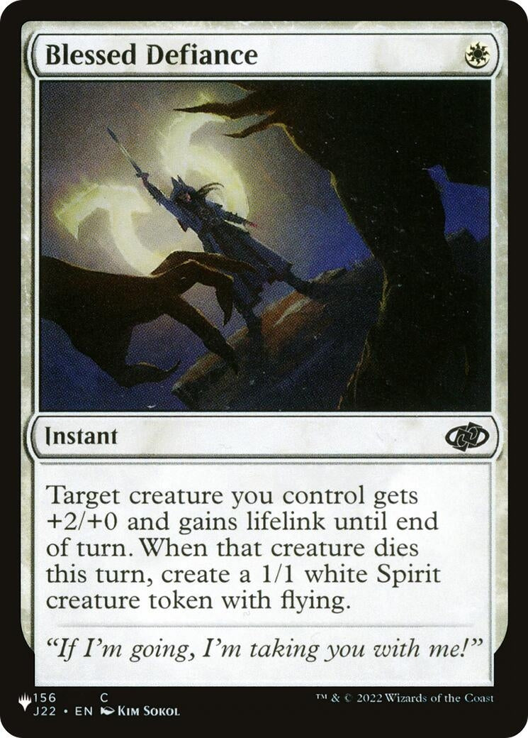 Image for Blessed Defiance