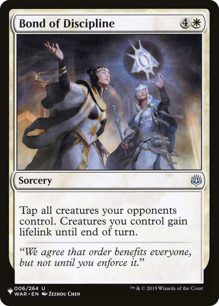 Image for Bond of Discipline