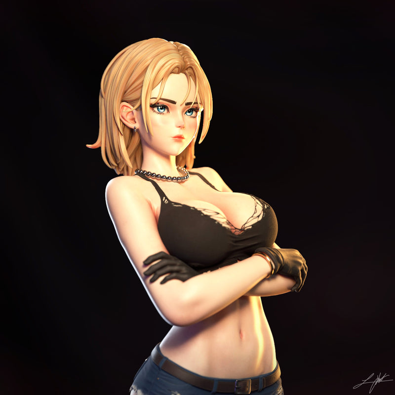 Android 18 Resin Statue - view 8