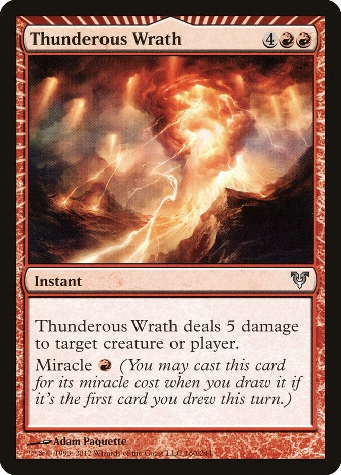 Thunderous Wrath (160) [AVR]