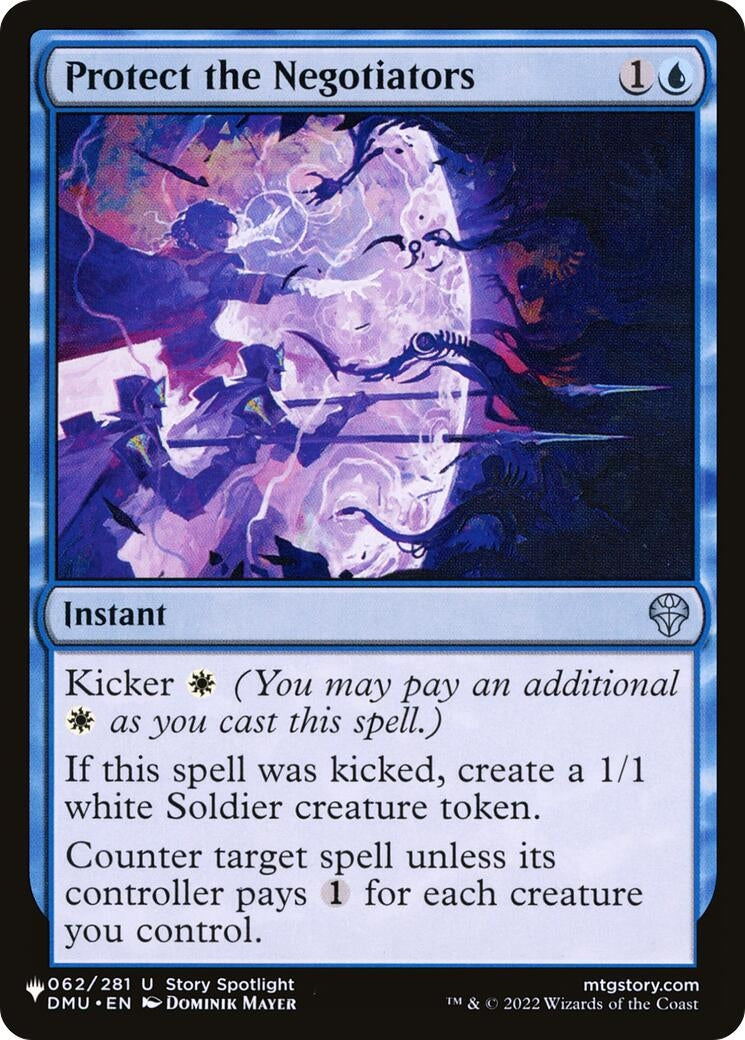 Image for Protect the Negotiators