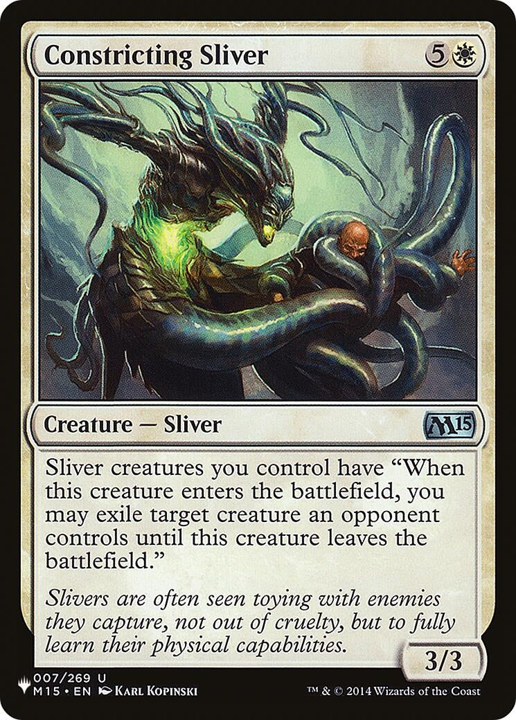 Image for Constricting Sliver