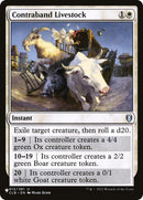 Image for Contraband Livestock