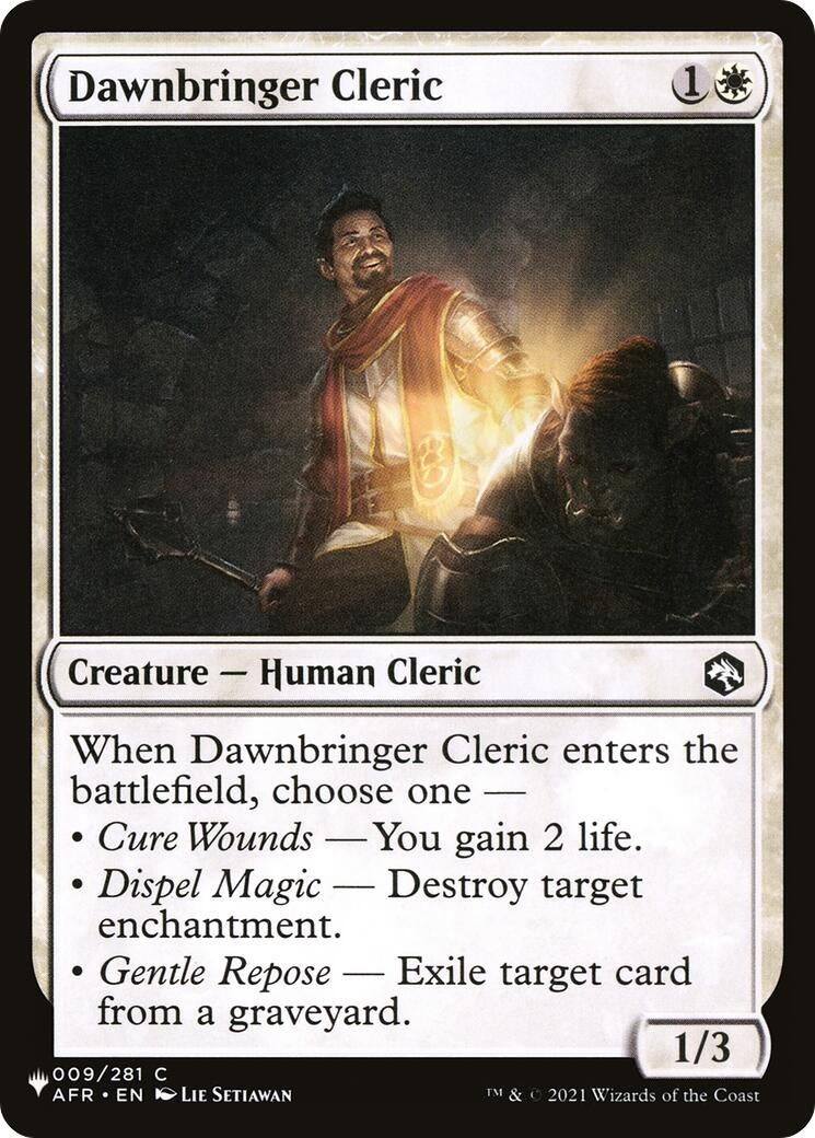 Image for Dawnbringer Cleric