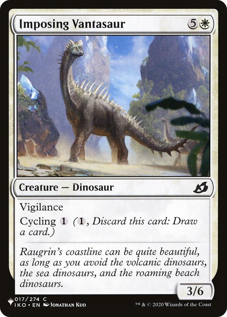 Image for Imposing Vantasaur