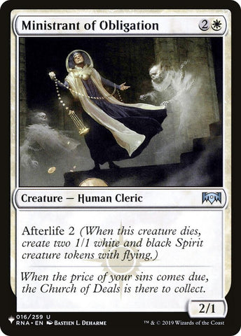 Image for Ministrant of Obligation