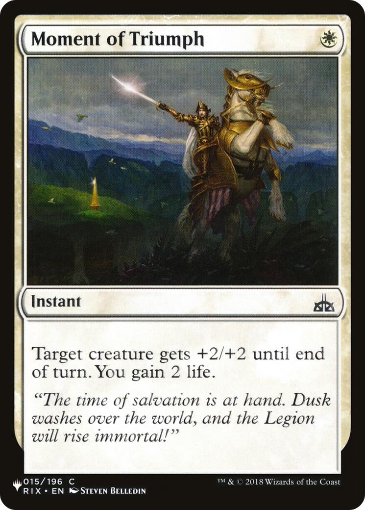 Image for Moment of Triumph