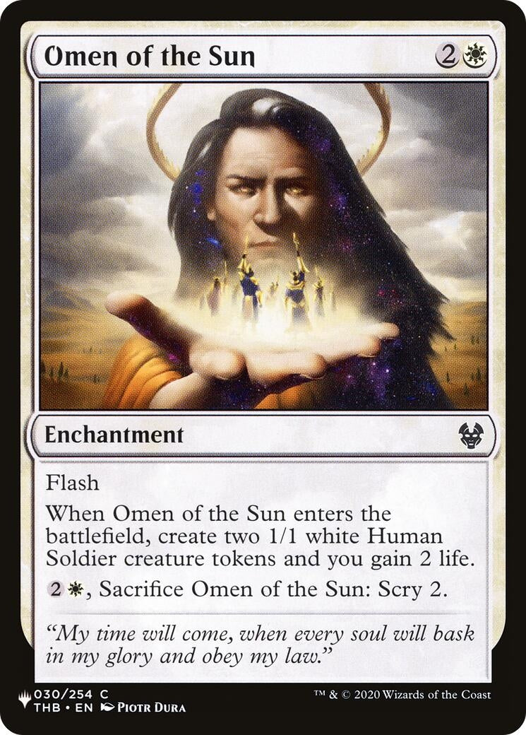 Image for Omen of the Sun