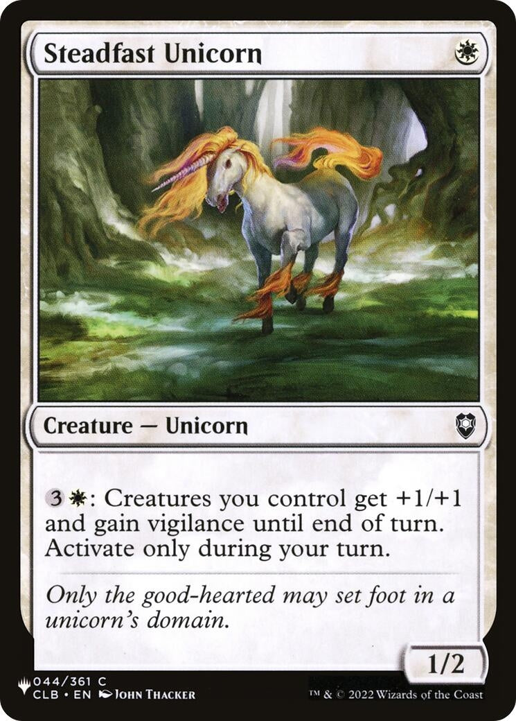 Image for Steadfast Unicorn