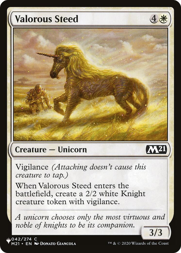 Image for Valorous Steed