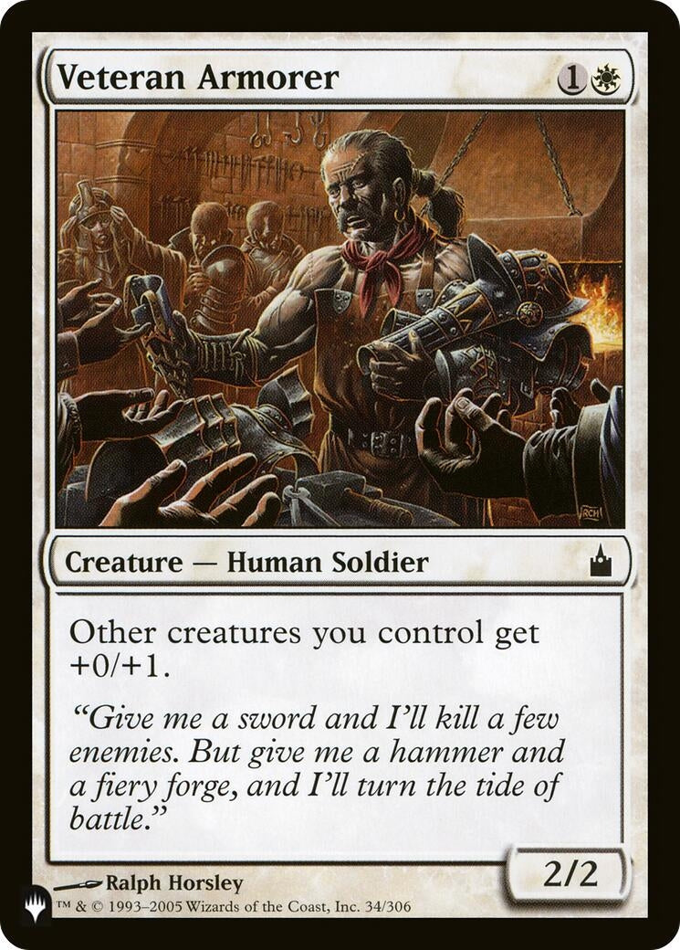 Image for Veteran Armorer
