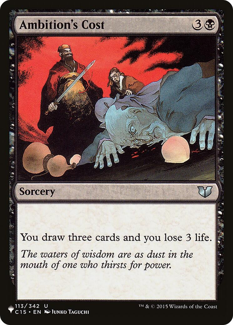 Image for Ambition's Cost