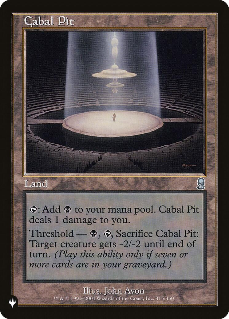 Image for Cabal Pit