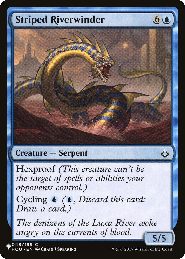 Image for Striped Riverwinder