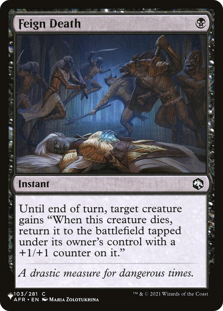 Image for Feign Death