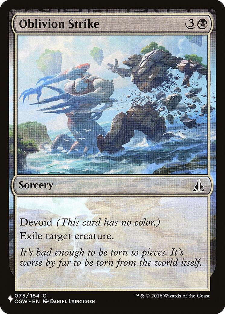 Image for Oblivion Strike