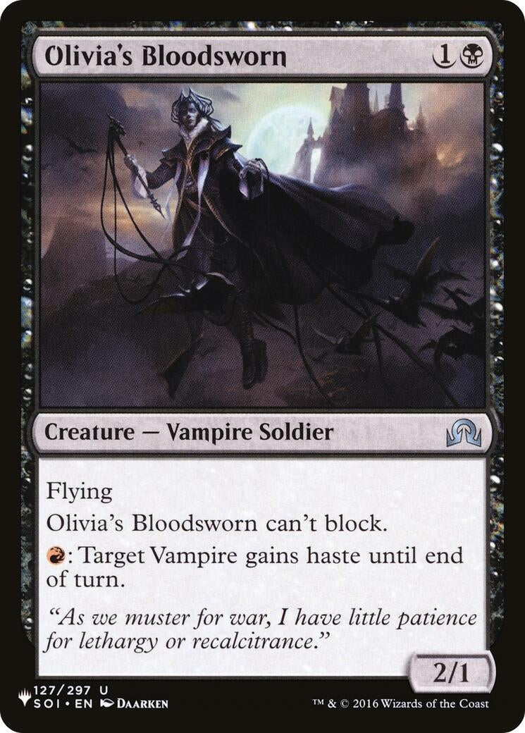 Image for Olivia's Bloodsworn