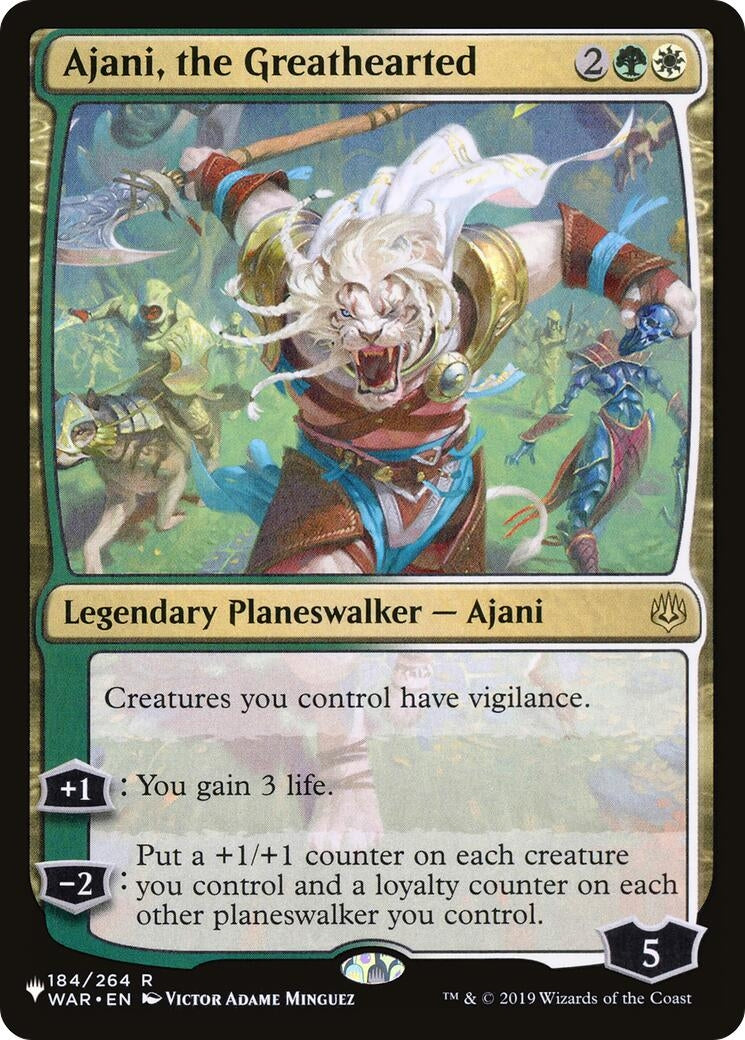 Image for Ajani, the Greathearted